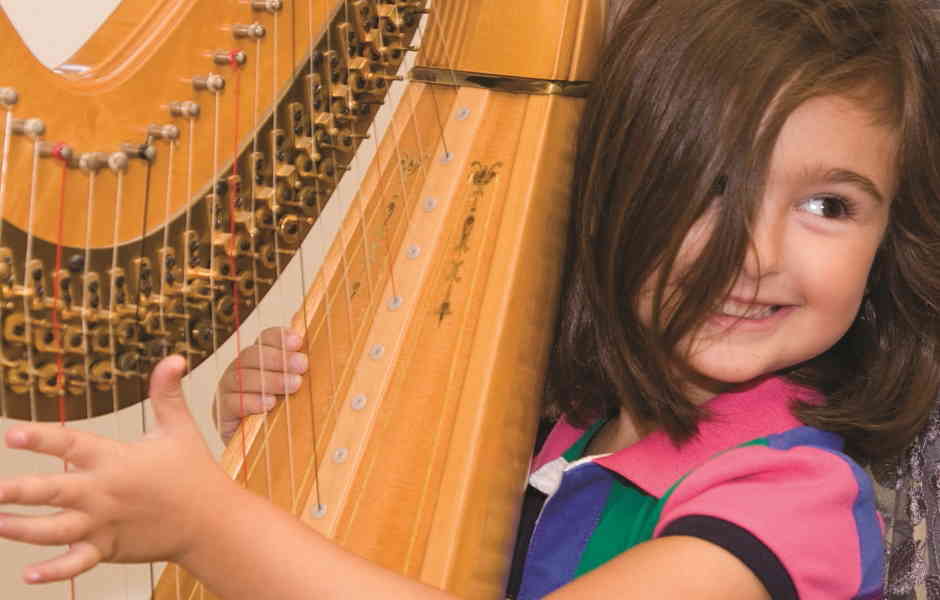 Music Lessons Learn To Play The Harp The International School of