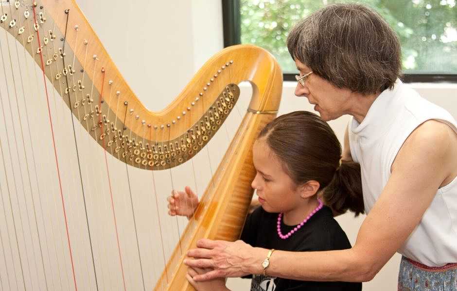 harp tutor near me