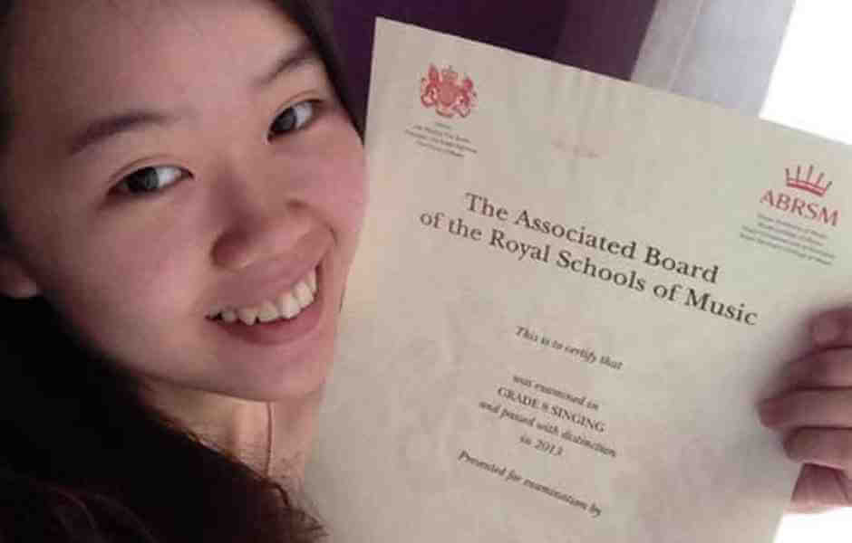 International School of Music student presented with Royal School of Music diploma